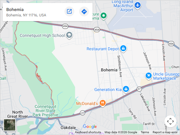 Medford-NY-map